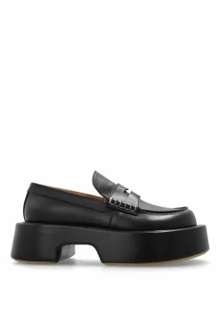 JW Anderson CZARNY Skórzane buty