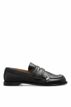 JW Anderson CZARNY Skórzane buty
