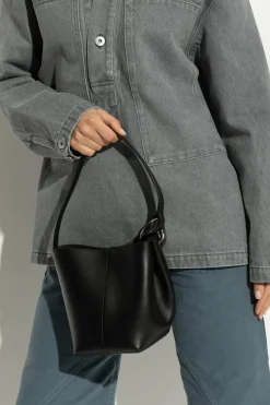 JW Anderson CZARNY Torba do ręki `The Jwa Small Bucket`