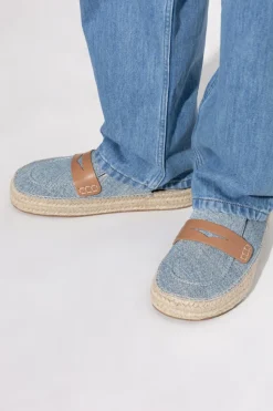 JW Anderson NIEBIESKI Jeansowe klapki