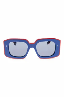 JW Anderson NIEBIESKI Okulary przeciwsłoneczne