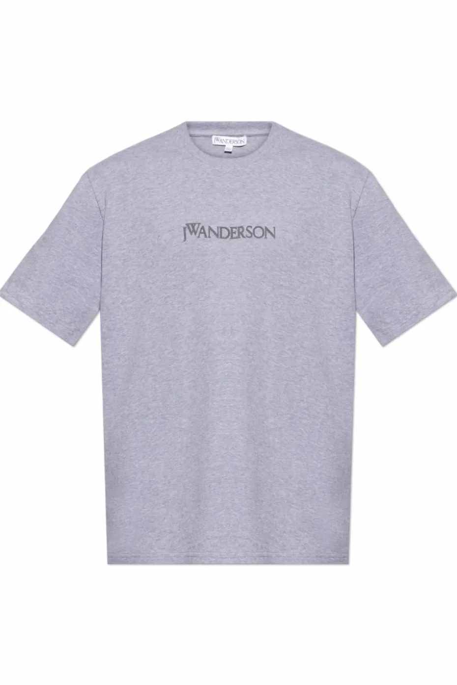 JW Anderson SZARY T-shirt z logo