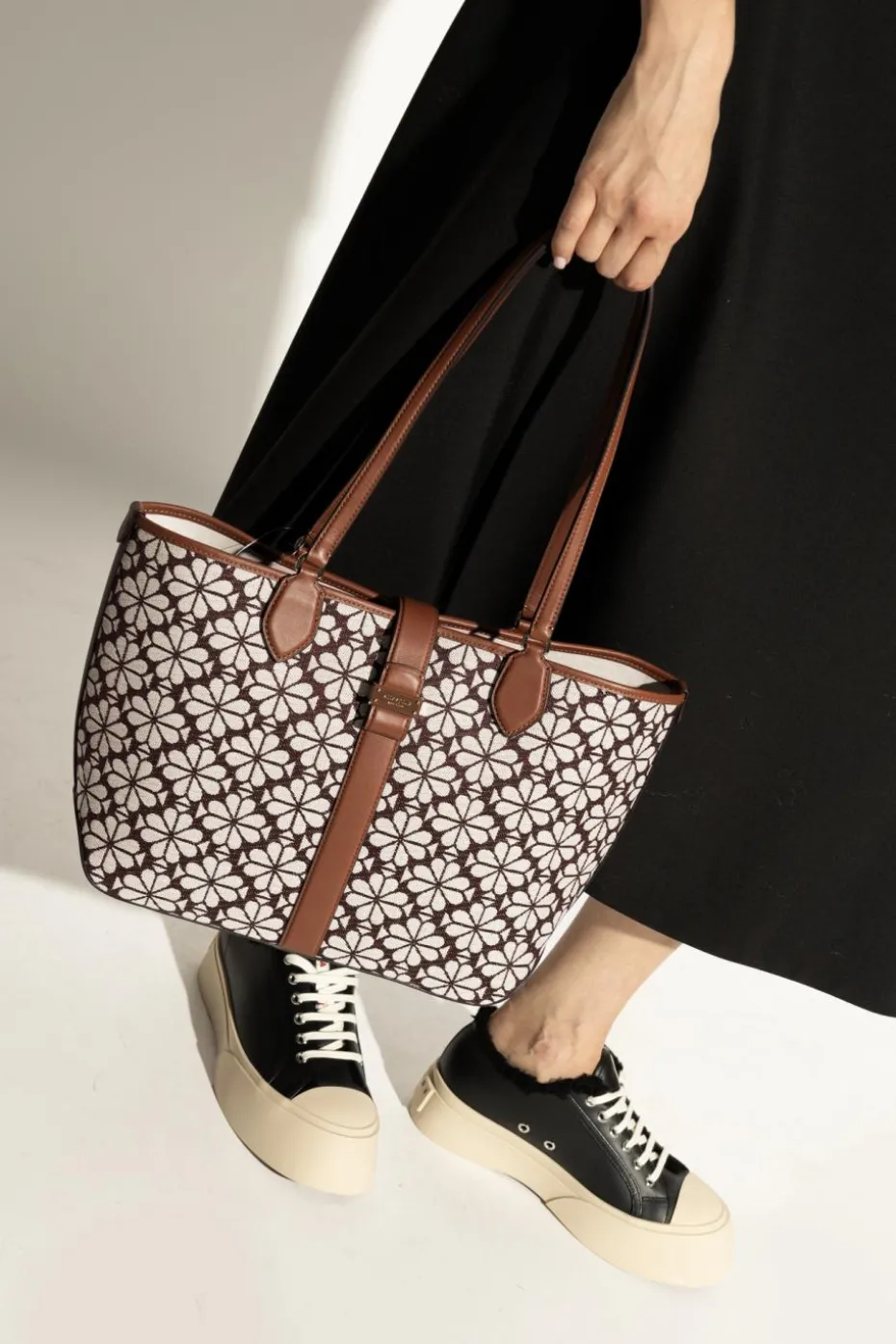 Kate Spade BORDO Torba `Spade Flower` typu `shopper`