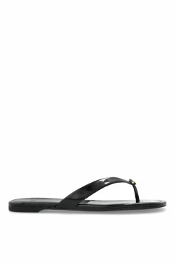 Kate Spade CZARNY Japonki z logo