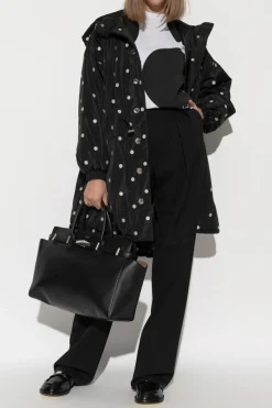 Kate Spade CZARNY Kurtka z kapturem
