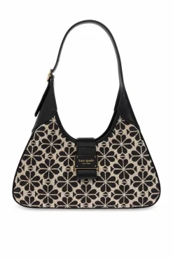Kate Spade CZARNY Torba na ramię `Spade Flower Small`