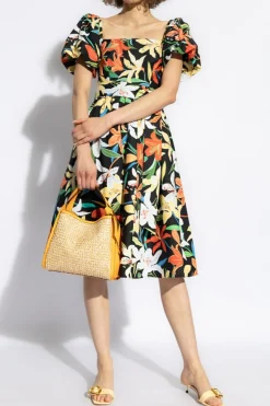 Kate Spade MULTIKOLOR Sukienka z motywem kwiatowym