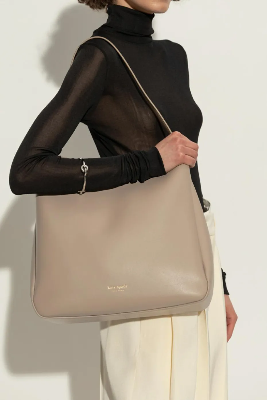 Kate Spade SZARY Torba `Grace` typu `shopper`