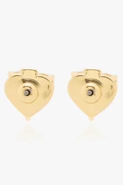 Kate Spade ZŁOTY Kolczyki w kształcie serca ‘My Love’