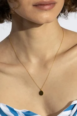 Kate Spade ZŁOTY Naszyjnik z zawieszką `J`