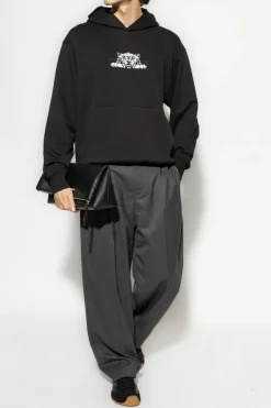 Kenzo CZARNY Bluza z kapturem