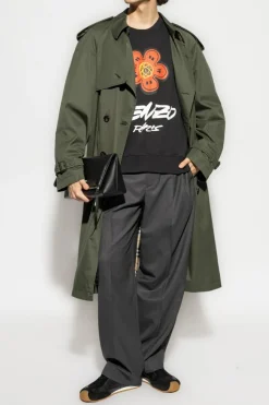 Kenzo CZARNY Bluza z nadrukiem