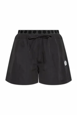 Kenzo CZARNY Szorty z naszywką z logo