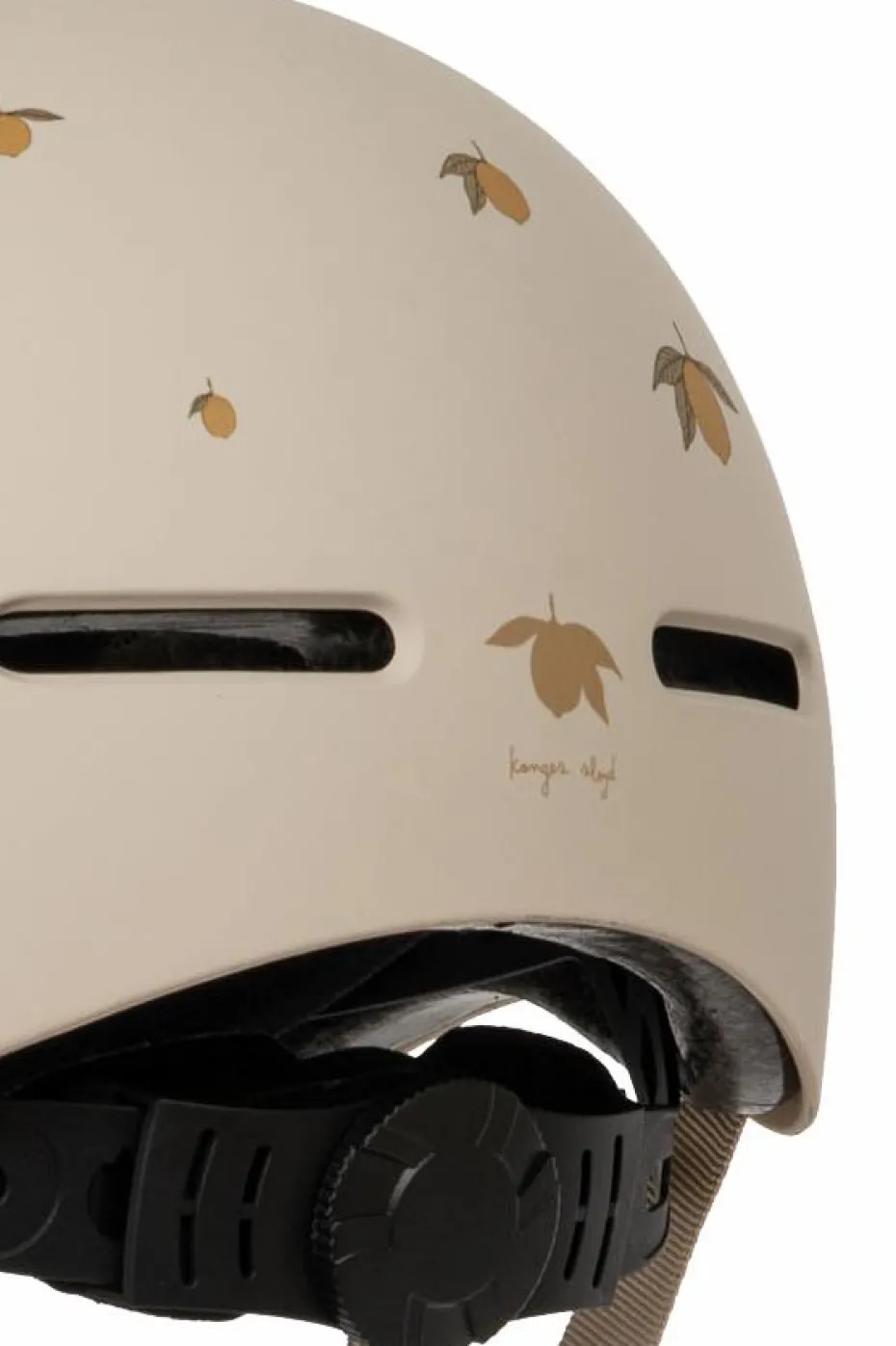 Konges Sløjd beżowy Kask rowerowy