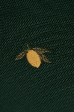 Konges Sløjd ZIELONY Polo z logo