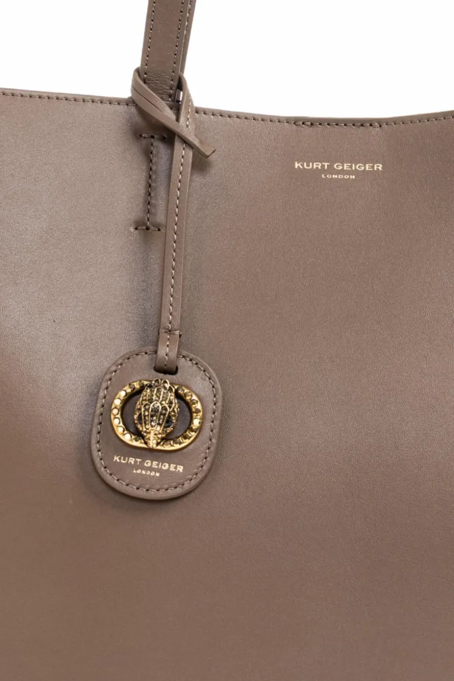 Kurt Geiger beżowy Torba `Chelsea` typu `shopper`