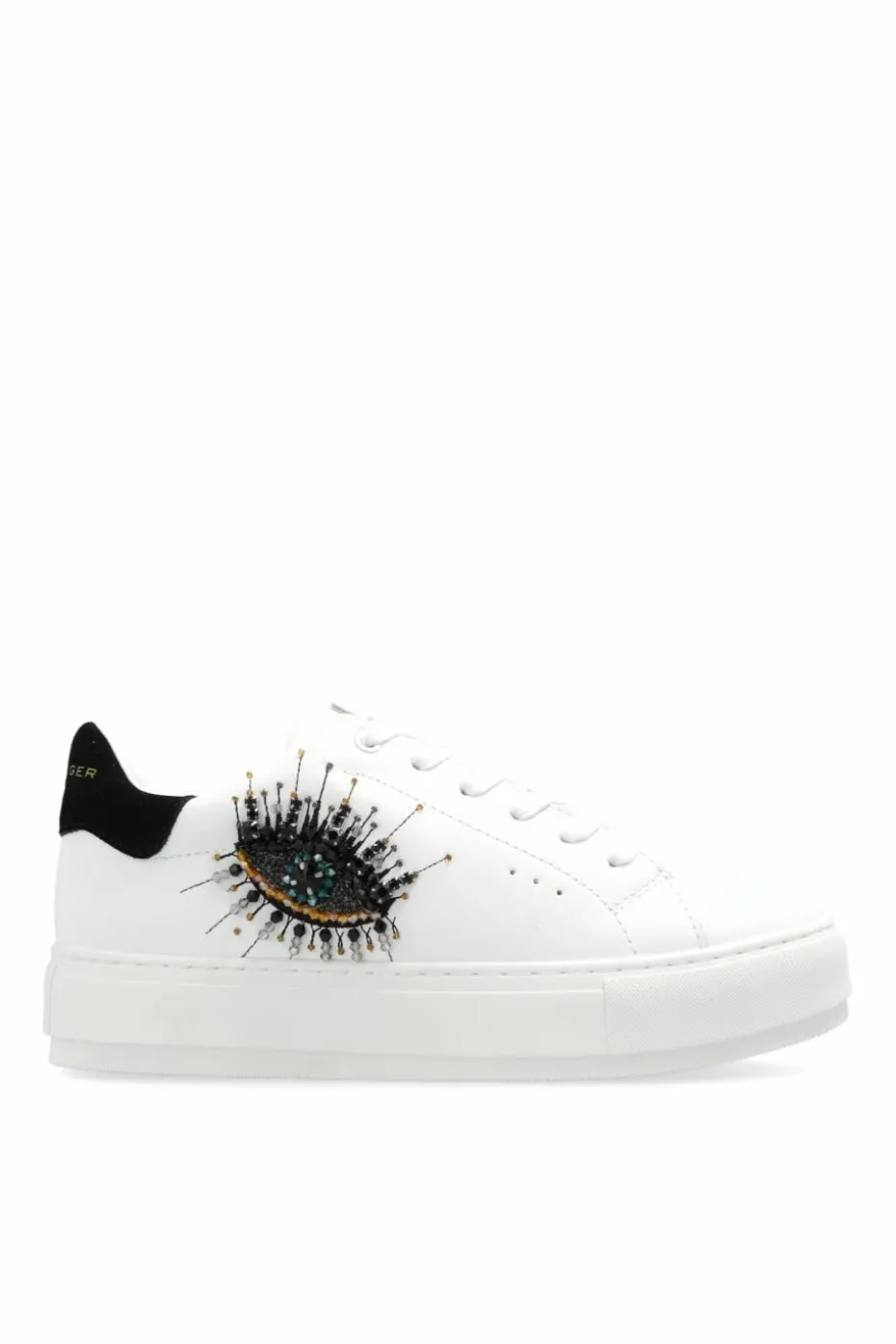 Kurt Geiger BIAŁY Buty sportowe `Laney Eye` na platformie