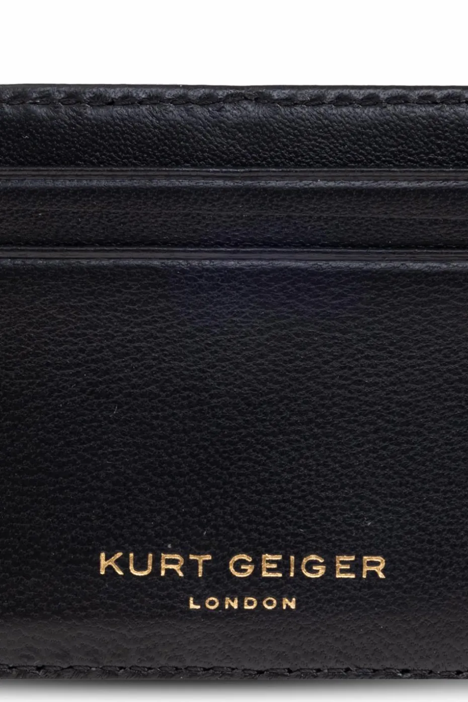 Kurt Geiger CZARNY Skórzane etui na karty