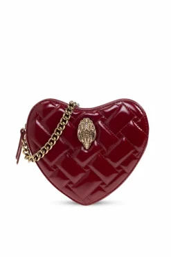 Kurt Geiger CZERWONY Torba na ramię `Kensington Heart`