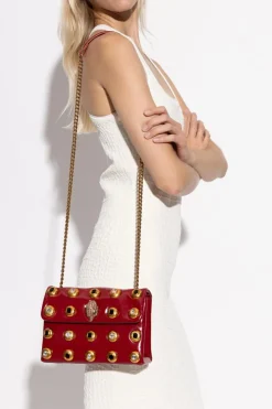 Kurt Geiger CZERWONY Torba na ramię `Kensington Medium`
