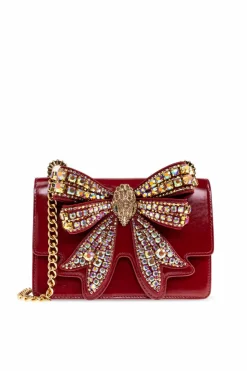 Kurt Geiger CZERWONY Torba na ramię `Bow Small`