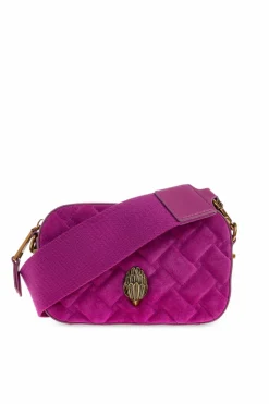 Kurt Geiger FIOLETOWY Torba na ramię `Kensington Small`