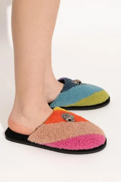 Kurt Geiger MULTIKOLOR Klapki z logo