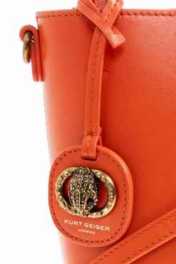 Kurt Geiger POMARAŃCZOWY Torba do ręki