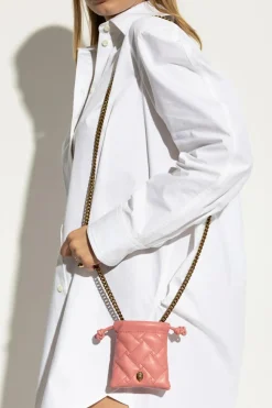 Kurt Geiger RÓŻOWY Torba na ramię `Kensington String Micro`