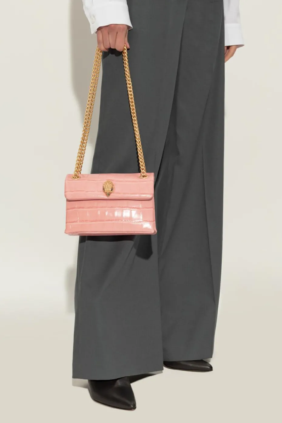 Kurt Geiger RÓŻOWY Torba na ramię `Kensington Mini`