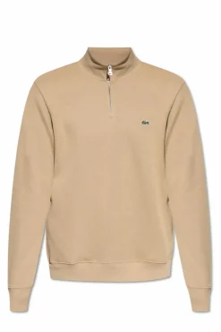 Lacoste beżowy Bluza ze stójką
