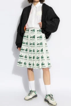 Lacoste BIAŁY Lacoste x Lemarié