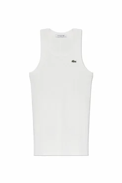 Lacoste BIAŁY Top z logo