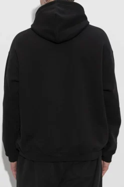 Lacoste CZARNY Bluza z kapturem