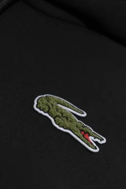 Lacoste CZARNY Bluza z kapturem