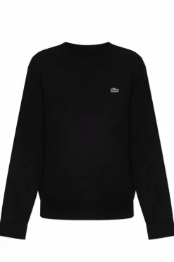 Lacoste CZARNY Bluza z logo