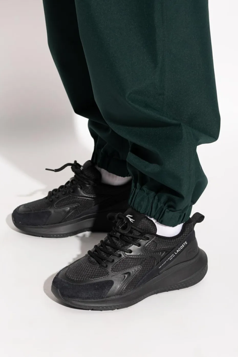 Lacoste CZARNY Buty sportowe `L003`