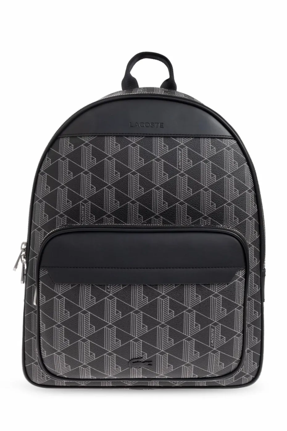 Lacoste CZARNY Plecak z monogramem