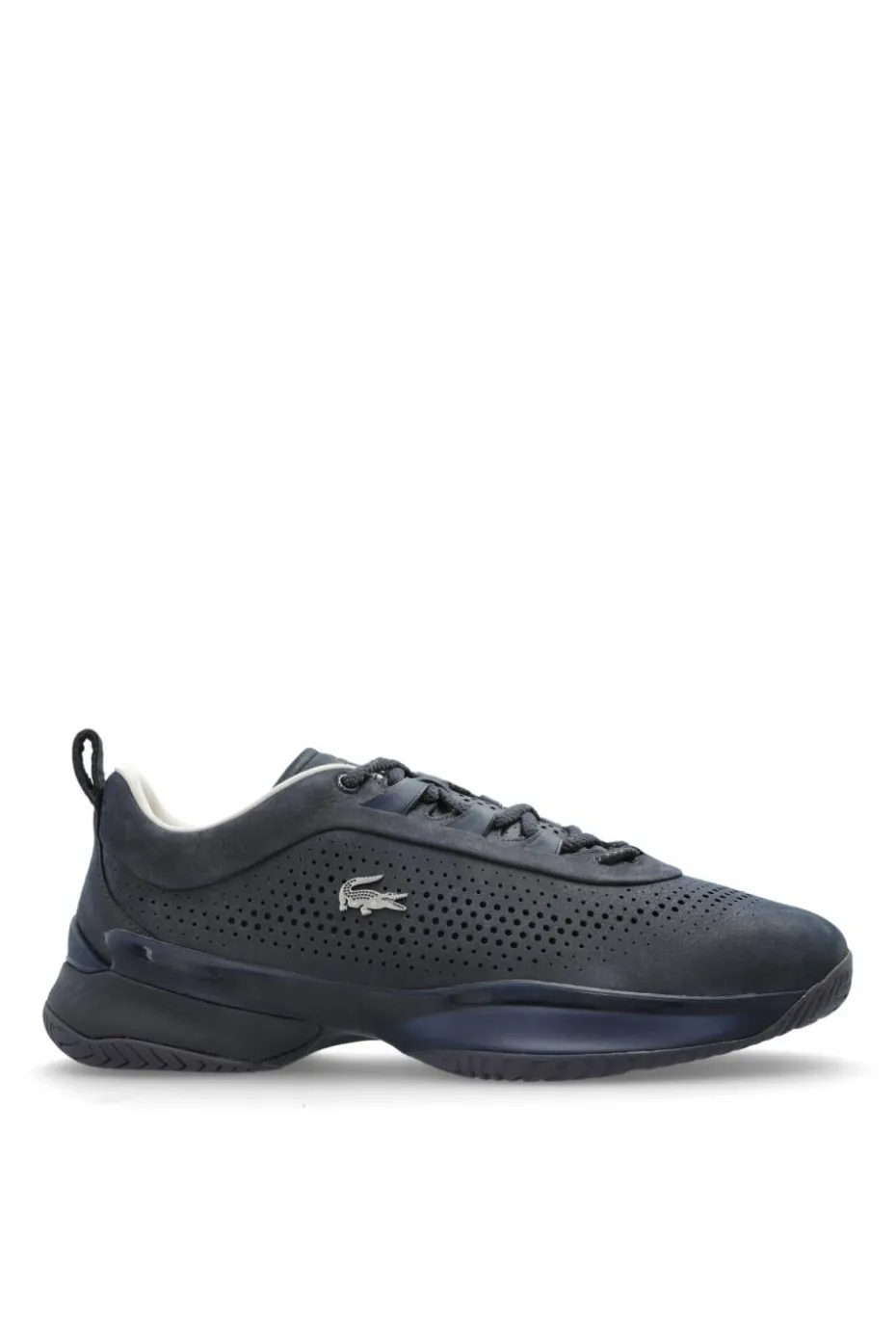 Lacoste GRANATOWY Buty sportowe z logo