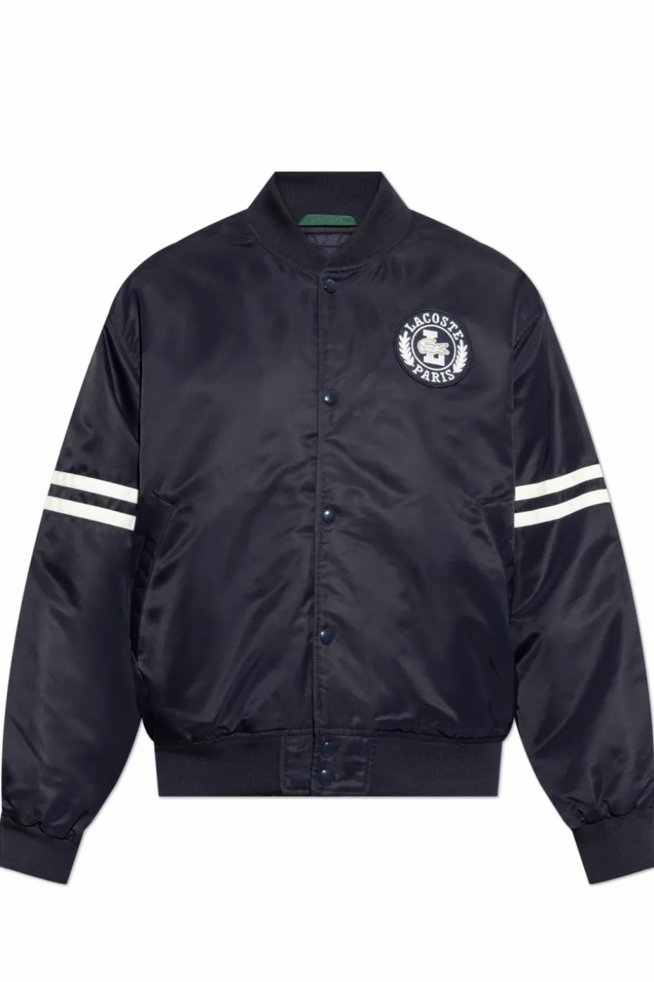 Lacoste GRANATOWY Kurtka typu `bomber`