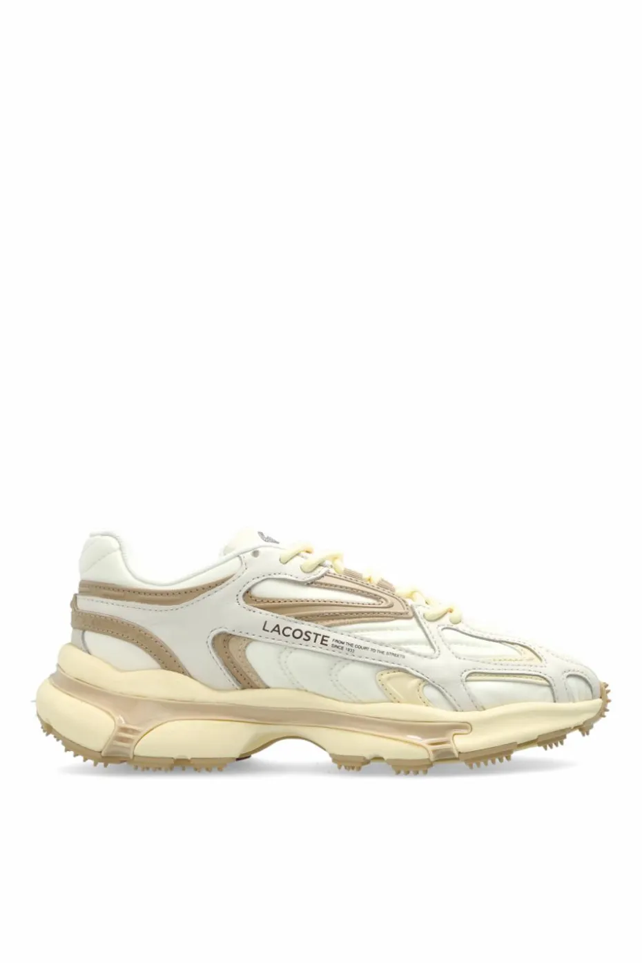 Lacoste kremowy Buty sportowe `L003`