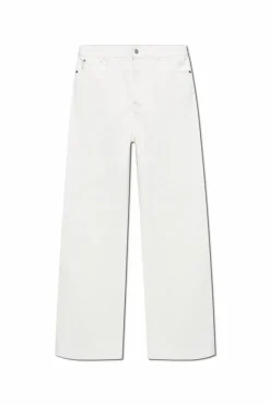 LACOSTE RUNWAY BIAŁY Jeansy z logo