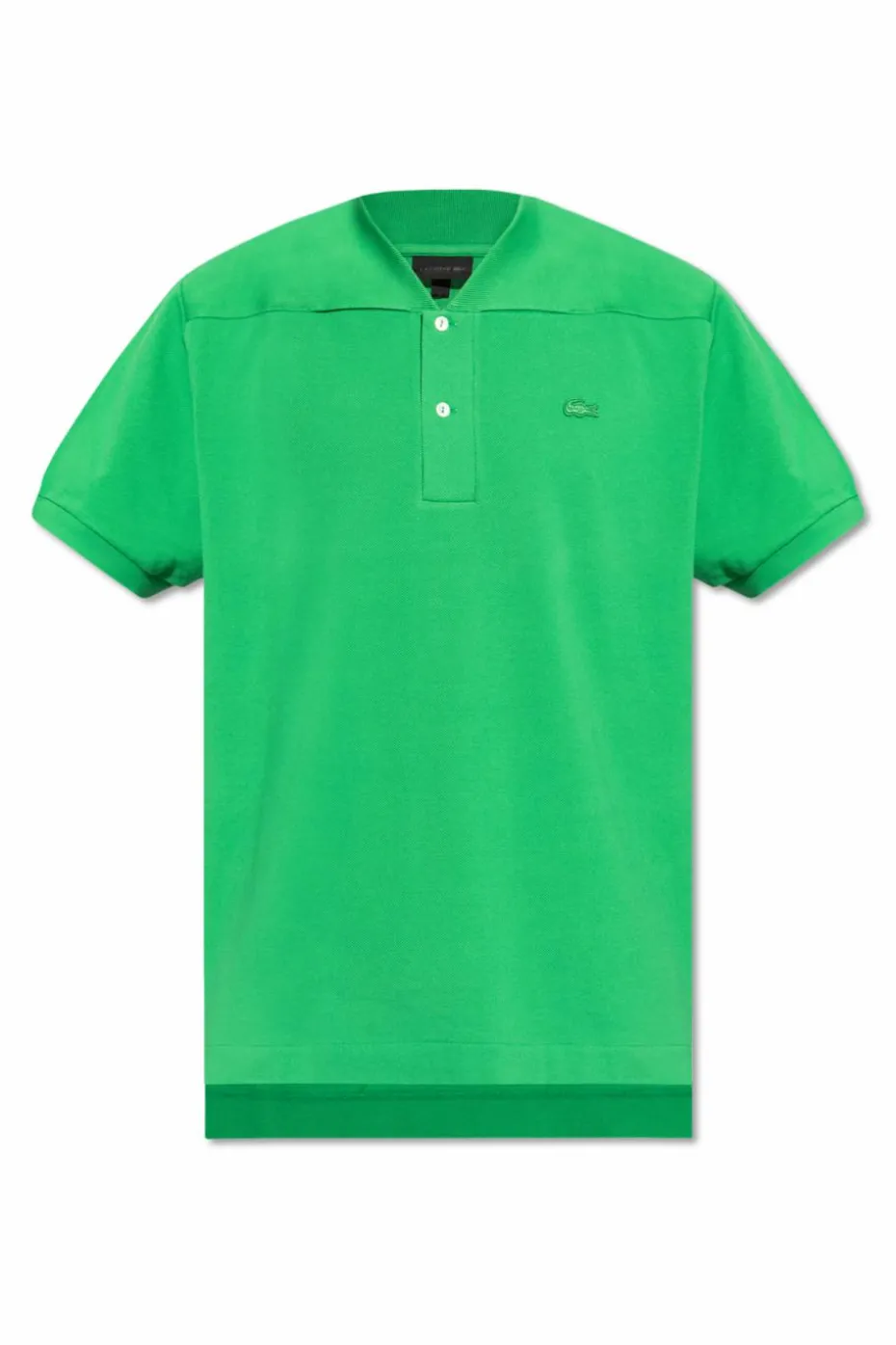 LACOSTE RUNWAY ZIELONY Polo z logo