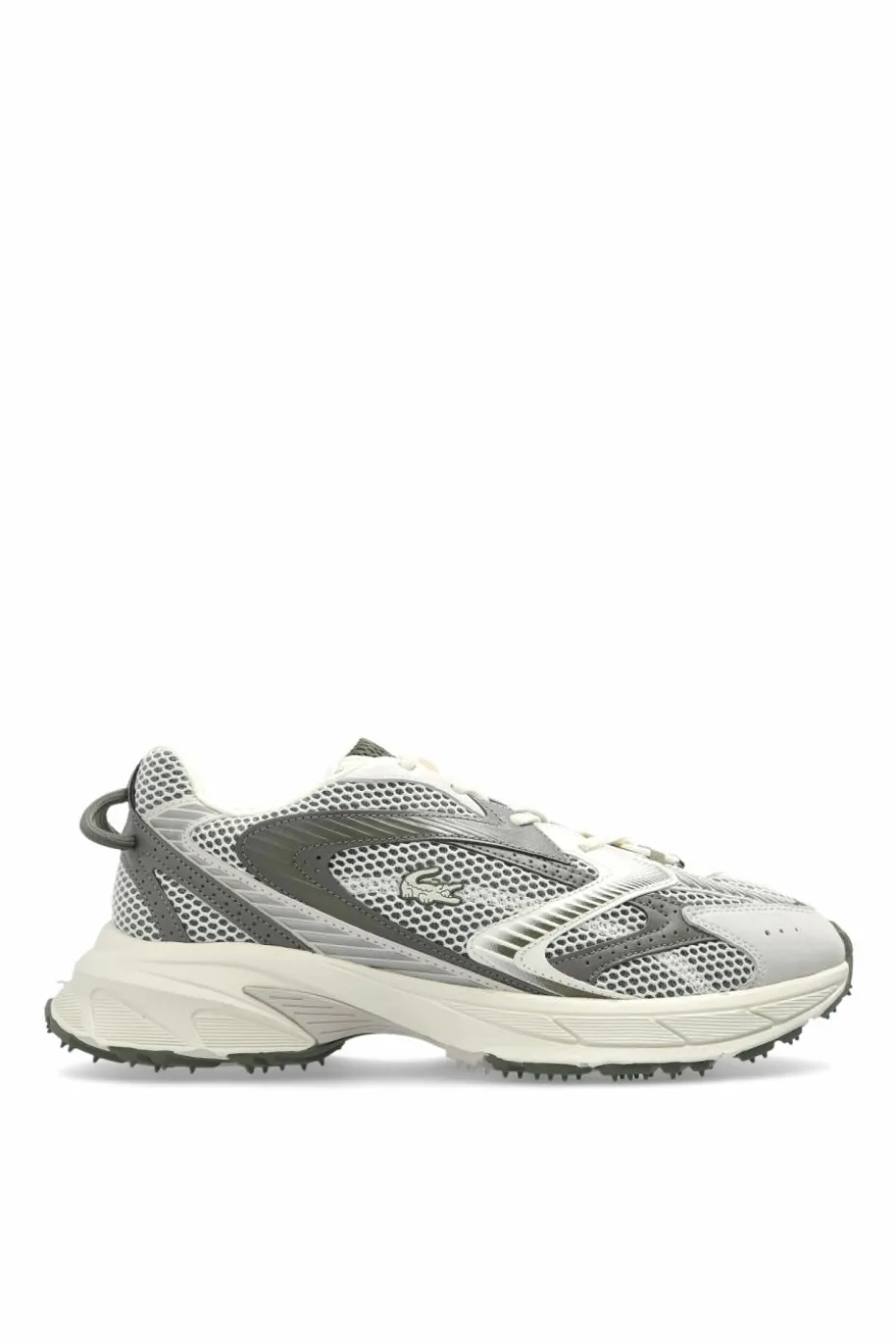 Lacoste SZARY Buty sportowe `L003`