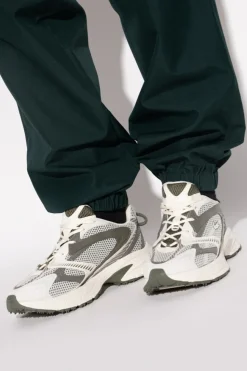 Lacoste SZARY Buty sportowe `L003`