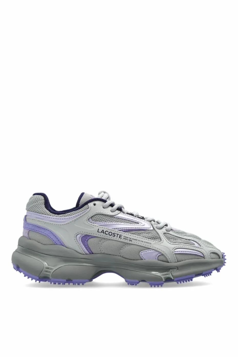 Lacoste SZARY Buty sportowe `L003 2K24`