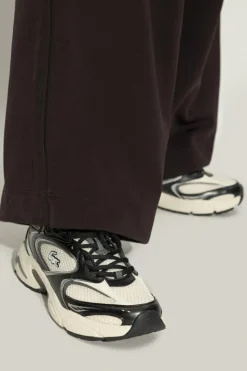 Lacoste SZARY Buty sportowe z logo