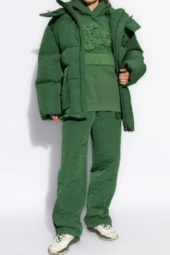 Lacoste ZIELONY Bluza z odpinanym logo