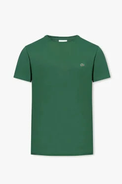 Lacoste ZIELONY T-shirt z logo
