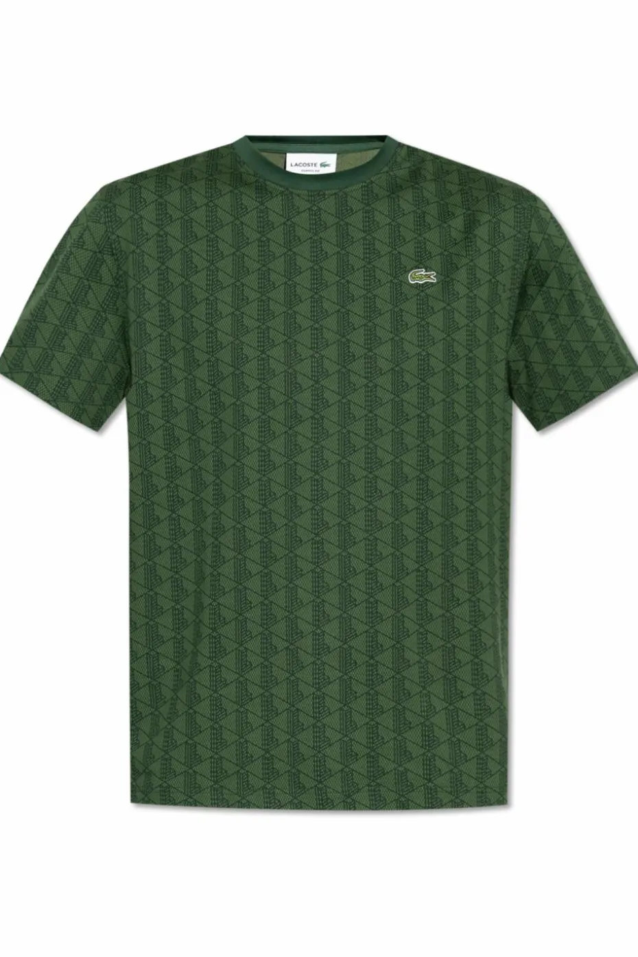 Lacoste ZIELONY T-shirt z logo